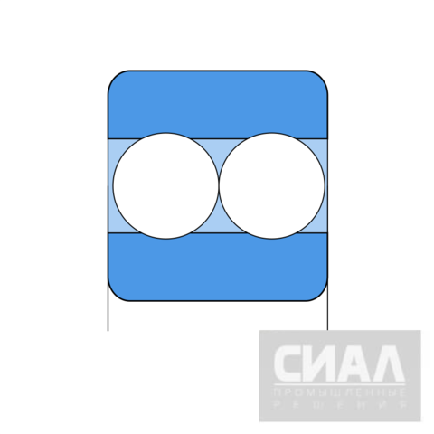 Подшипник самоустанавливающийся SKF (2206 E-2RS1KTN9) 30х62х20