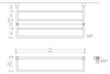 Decor Walther Corner 0561360 Полотенцедержатель, цвет: чёрный
