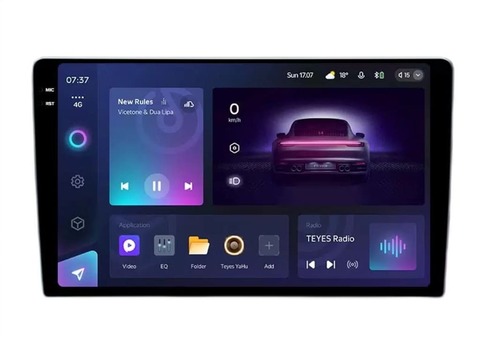 Магнитола Teyes СС3 2K Android 10 4/32GB QLED DSP 4G модель CC3 2K- 4-32