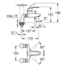 GROHE 33303002 Смеситель на борт ванны
