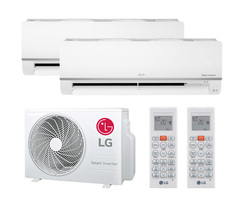Мульти сплит-система LG на 2 комнаты (25+35 кв.м.)