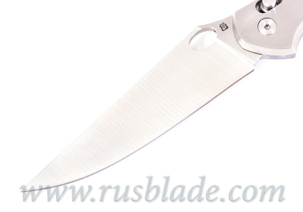 Cheburkov Raven M390 Titanium CF Folding Knife - фотография 