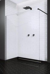 Radaway Modo New Black II 389154-54-01 Неподвижная душевая стенка фото