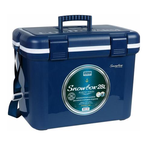 Контейнер изотермический Camping World Snowbox Marine Blue 28 л Контейнер изотермический Camping World Snowbox Marine Blue 28 л