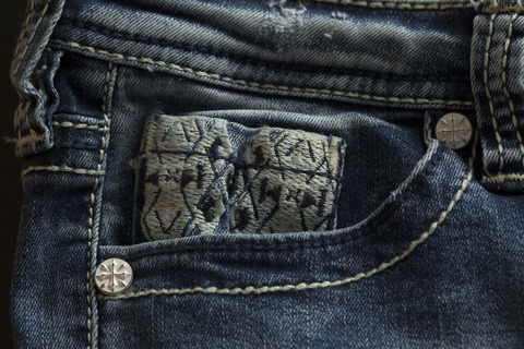 Affliction | Джинсы женские JADE FLEUR ARIZONA 111BC100 передний карман