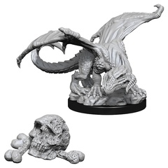 D&D Nolzur's Marvelous Miniatures - Black Dragon Wyrmling