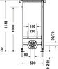 Duravit DuraSystem WD4002000000 Элемент для биде белый