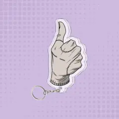 Акриловый брелок "Thing: I'll be back"