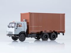 KAMAZ-53212 with a 20-foot container 1:43 PAO KAMAZ