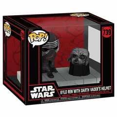 Funko POP! Deluxe Star Wars: Kylo Ren with Darth Vader's Helmet (739)
