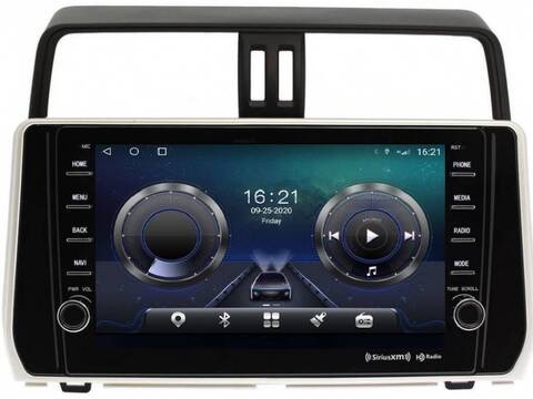 Магнитола для Toyota Prado 150 (2018+) Android 10 4/64 GB IPS DSP 4G модель CB-1096TS10