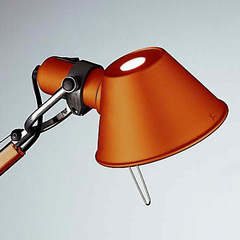 Настольная лампа Tolomeo Micro Table A011860 оранжевый