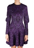 Платье из шерсти ALEXANDER MCQUEEN