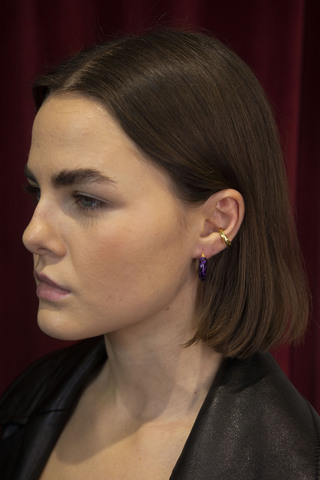Кафф Призма, серебро 925, позолота 18k 7