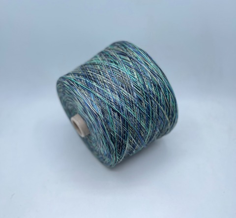 Pinori Filati (пр.Италия), art- Recy-Cot, 3/5000 1667м/100гр.100% хлопок, цвет-Дикая ягода, арт.29205