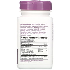 Nature's Way, Valerian, 220 mg, 90 Vegan Capsules