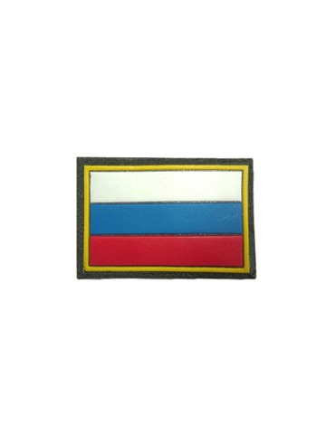 Шеврон Флаг триколор пластизоль