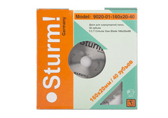 Диск пильный Sturm! 9020-01-185x20-24