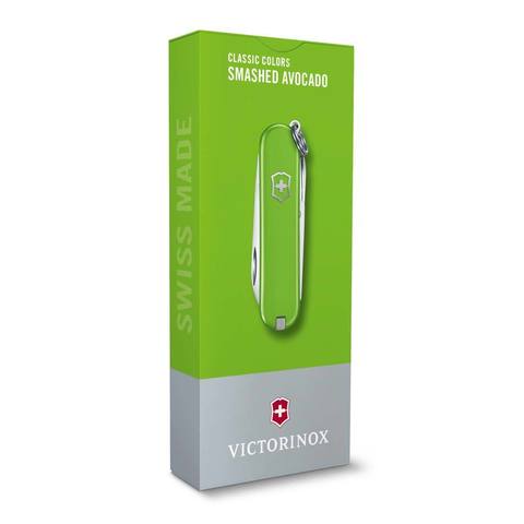 Нож-брелок Victorinox Classic SD Colors, Smashed Avocado (0.6223.43G)