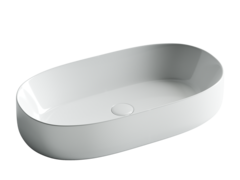 Ceramica Nova Element CN5022 Умывальник чаша накладная овальная, 67.5x35, цвет: белый фото