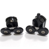 Abber Schwarzer Diamant AG30110BH-S50B-S50B Душевой уголок, 110x50x195, цвет: чёрный