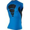 Футболка компрессионная Nike Hypercool Comp SL Top 1.2 голубая - 2
