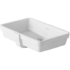 Duravit Vero 330480000 Раковина встр., для встраивания снизу, с перел., без площадки под смес., включая крепление для встраивания в деревянную столешницу, 485x