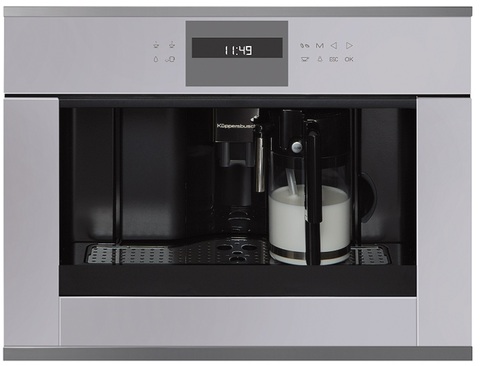 Встраиваемая кофемашина Kuppersbusch CKV 6550.0 G3 Silver Chrome