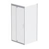Am.Pm W90G-404-090MT Душевое ограждение Gem Sqare Pivot 90x90 стекло прозрачное. профиль матовый хром. без