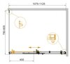 Cezares Stylus-Soft STYLUS-SOFT-AH-1-110/80-C-CR Душевой уголок, цвет: хром