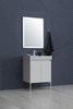 Aquanet Nova Lite 302523 Тумба с раковиной, цвет: белый глянец