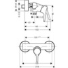 Hansgrohe Talis S 72600000 Смеситель для душа