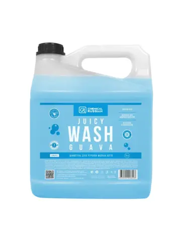 Chemical Russian Juicy Wash Guava - шампунь для ручной мойки авто, 4 л