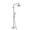 Hansgrohe Croma Select E 27256400 Душевая система внешнего монтажа с термостатом 114,4 см с верхней лейкой 18,7х18,7 см 2 режима