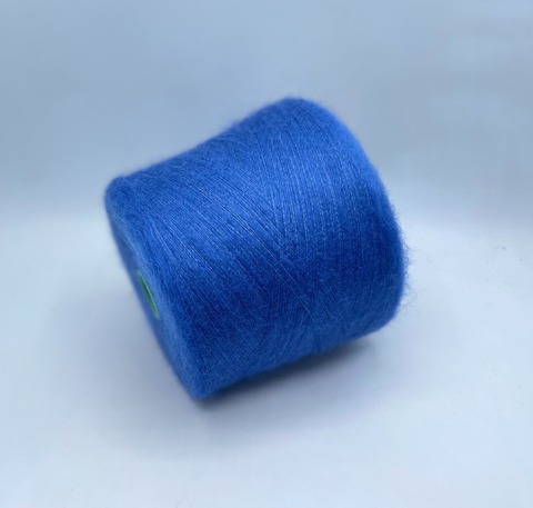 FILCOM (пр.Италия), art.Aurora, 850м/100 гр. 70% Суперкидмохер 30%Шелк , цвет-Синий(50) арт-33250