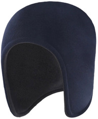 Шапка флисовая с удлиненными ушками Skully Fleece Earflap navy
