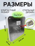 Антенна GM TOR-2-1700/2700 уличная широкополосная 3G/4G MIMO антенна для усиления интернет сигнала (F разъемы, усиление 2*15 дБ),белая.