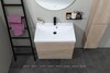 Aquanet 335879 Тумба с раковиной Нота new 50 цв.дуб светлый (335879)