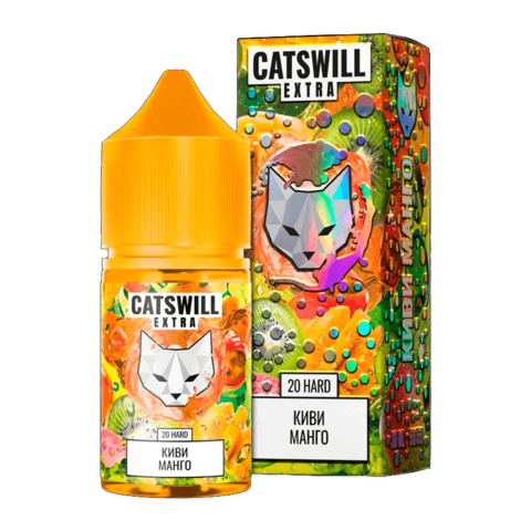 Жидкость CATSWILL EXTRA Salt 2% HARD 30 ml - Киви Манго