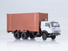 KAMAZ-53212 with a 20-foot container 1:43 PAO KAMAZ