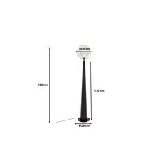 Светильник напольный Disco Ball Black 163cm