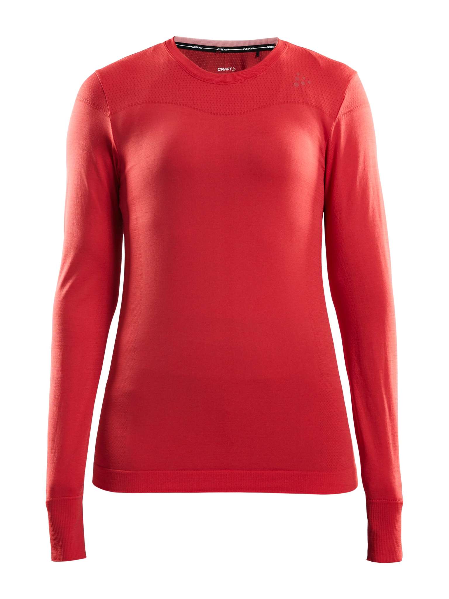 Craft Fuseknit Comfort термобелье рубашка женская red
