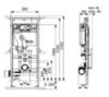 TECE TECElux 9600400 Инсталляция для унитаза