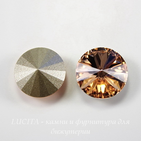 1122 Rivoli Ювелирные стразы Сваровски Light Peach (12 мм) ()