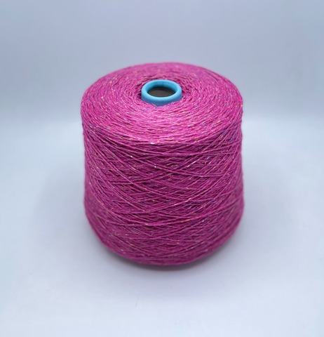 FILCOM (пр.Италия), art.Selene,3/15 500м/100 гр. 80%Шелк малберри 20%Кашемир, цвет-Мальва, твид, арт-26580