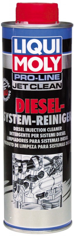 Жидкость для очистки дизельных топливных систем Liqui Moly Pro Line JetClean Diesel System Reiniger 1л