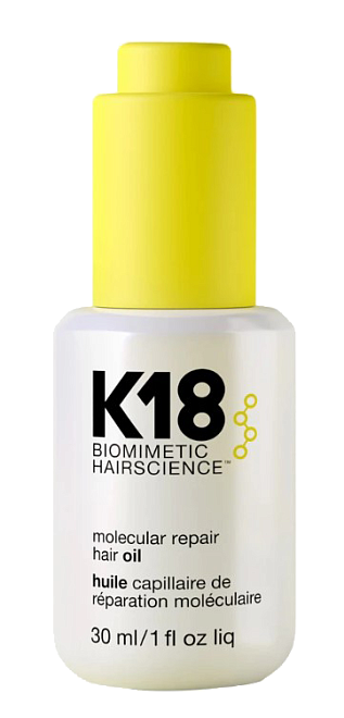 BIOMIMETIC HAIRSCIENCE K18 molecular repair hair oil 30 ml  / Масло-бустер для молекулярного восстановления волос