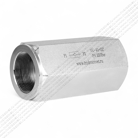 Фото VU-40-G2 - Обратный клапан на высокое давление, резьба G2
