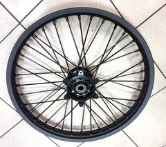 Колёсный диск для YAMAHA YZF250 / YZF450 / YZ250FX / YZ450FX / WR250F / WR450F 2014-2025 г.в. / 1.6*21 черный / Передний