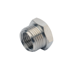 SKF LAPN 3/8 — переходной ниппель с G1/4 на G3/8 для автоматических лубрикаторов